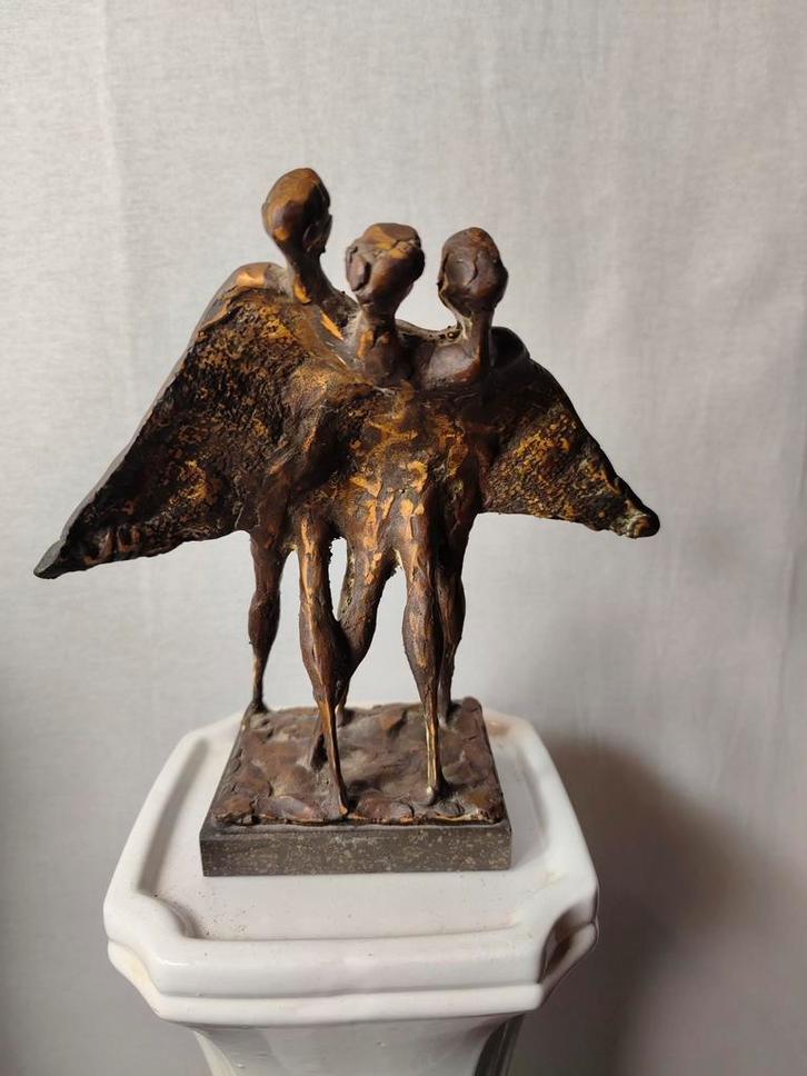 Bronzen Beeld 'Vera de Haas' - Uniek Kunstwerk, Antiek en Kunst, Antiek | Brons en Koper, Brons, Ophalen of Verzenden
