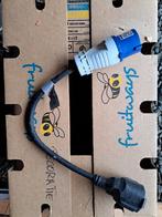Verloopkabel voor electriciteitskasten campings, Ophalen of Verzenden, Zo goed als nieuw