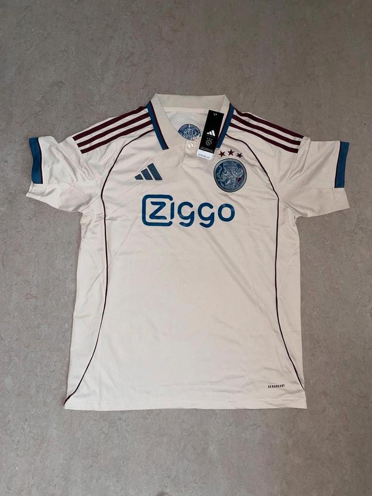 Ajax Uitshirt XL  2025/26 – Nieuw met label ️, Sport en Fitness, Voetbal, Zo goed als nieuw, Ophalen of Verzenden