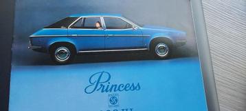 oude folder British Leyland Princess 1800 HL beschikbaar voor biedingen
