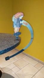 Pendule Ketje,bière , déco pub., Enlèvement, Utilisé, Panneau, Plaque ou Plaquette publicitaire, Autres marques