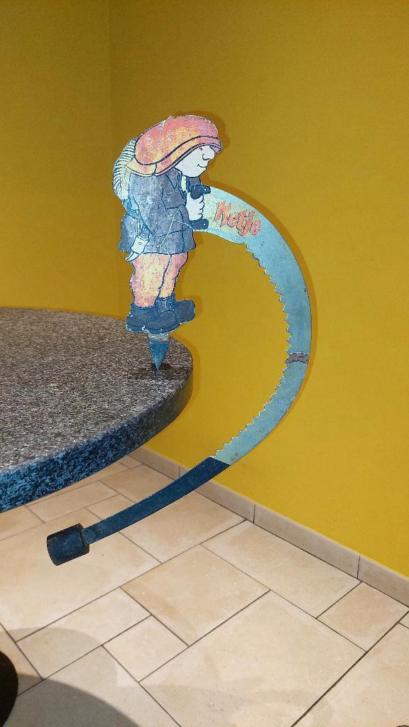 Pendule Ketje,bière , déco pub., Verzamelen, Biermerken, Gebruikt, Reclamebord, Plaat of Schild, Overige merken, Ophalen