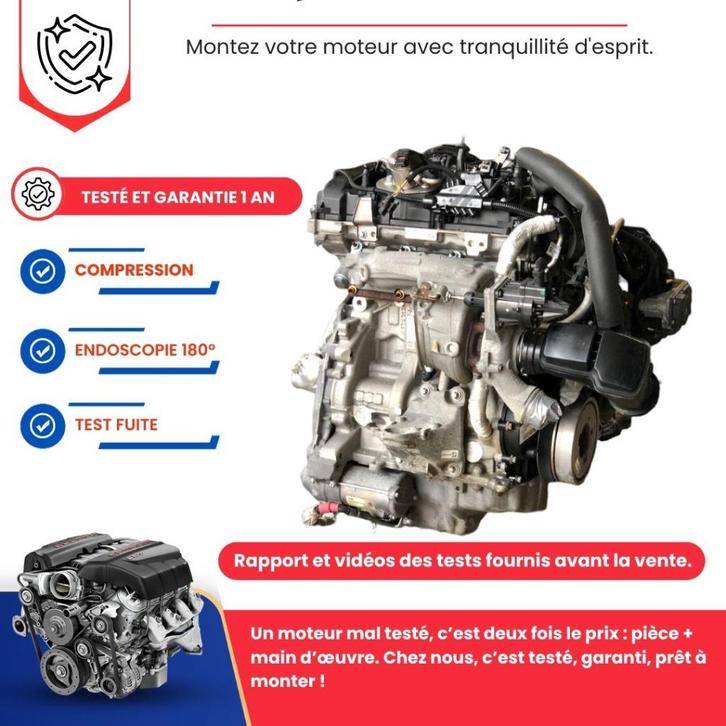 COMPLETE MOTOR BMW 118i F20/218i F22, Auto-onderdelen, Motor en Toebehoren, BMW, Mercedes-Benz, Nieuw, Ophalen of Verzenden