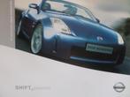 Nissan 350Z Roadster brochure met DVD - FRANS, Boeken, Auto's | Folders en Tijdschriften, Nissan, Ophalen of Verzenden