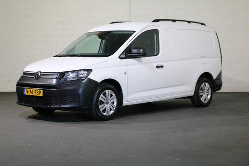 Volkswagen Caddy Cargo Maxi 2.0 TDI 120pk Airco Automaat App, Auto's, Bestelwagens en Lichte vracht, ABS, Airconditioning, Centrale vergrendeling