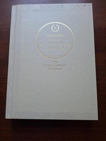 webster's Third New international Dictonary, 1976, nieuwstaa beschikbaar voor biedingen