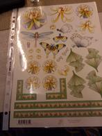 Feuilles de scrapbooking à découper, motifs variés, Enlèvement ou Envoi, Neuf, Autres thèmes, Feuille à découper