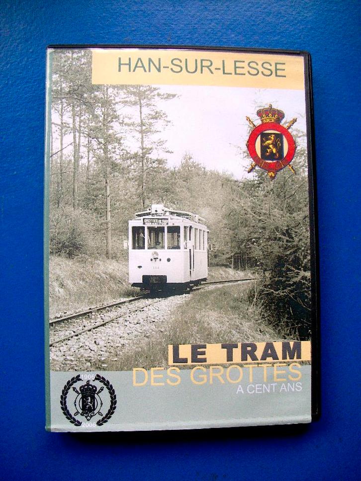 DE TRAM IN DE GROTTEN WORDT 100 - HAN-SUR-LESSE - NMVB, Verzamelen, Spoorwegen en Tram, Gebruikt, Tram, Overige typen, Ophalen of Verzenden