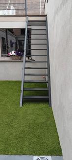 Een volledige houten terras met trap., Tuin en Terras, Gras en Kunstgras, Ophalen, Zo goed als nieuw