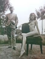 KARIN SZEKESSY / NAAKT ZELFPORTRET / ZW-W ZEEFDRUK / 65x50cm, Ophalen of Verzenden