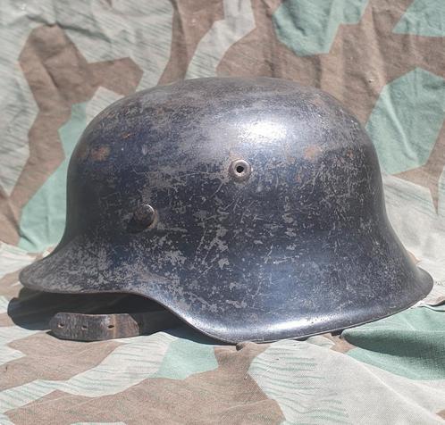 Duitse helm m42 flak, Verzamelen, Militaria | Tweede Wereldoorlog, Ophalen of Verzenden