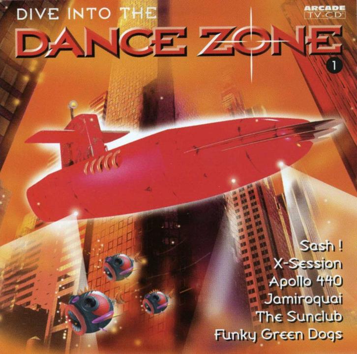 2192 - DIVE INTO THE DANCE ZONE - VOL.1 - NIEUW, Cd's en Dvd's, Cd's | Dance en House, Nieuw in verpakking, Techno of Trance, Verzenden