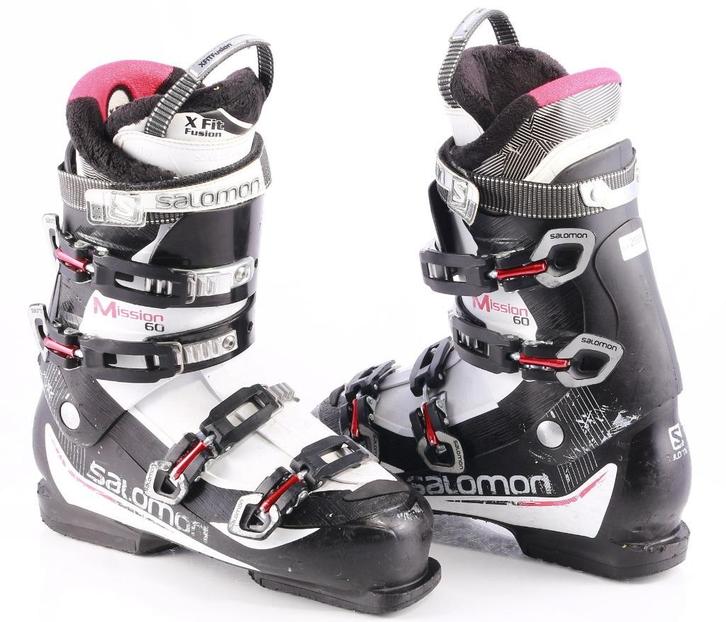 43 44 EU skischoenen SALOMON MISSION 60, Sport en Fitness, Skiën en Langlaufen, Gebruikt, Schoenen, Ski, Salomon, Carve, Verzenden