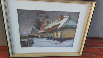 Pasteltekening van Raymond Verstraeten  beschikbaar voor biedingen