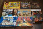 3 jeux : Hotel, Risk, Monopoly, Cluedo, Aquileia, Maharaja, Enlèvement ou Envoi, Comme neuf