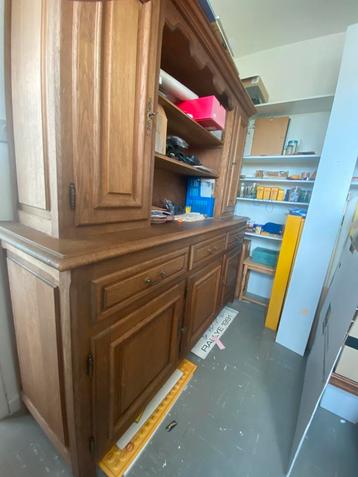Massief eikenhouten dressoir  beschikbaar voor biedingen