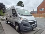 Peugeot Boxer L2h2 2017 2.0 Diesel 82.000 km, Voorwielaandrijving, 4 cilinders, Leder en Stof, Zilver of Grijs