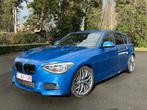 BMW 125i Handbak Estoril Blue, Auto's, Alcantara, Particulier, Apple Carplay, Te koop