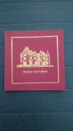 Brochure promo Chateau Haut-Brion, Collections, Comme neuf, Pleine, France, Enlèvement ou Envoi