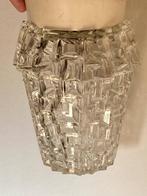 vintage glazen plafondlamp jaren zeventig: 25 euro, Huis en Inrichting, Ophalen of Verzenden, Glas