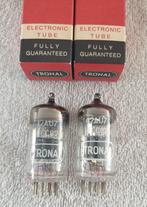 NOS nib pair Tronal 12AU7 /  ECC82, Audio, Tv en Foto, Buizenversterker, Ophalen of Verzenden, Buis of Buizen