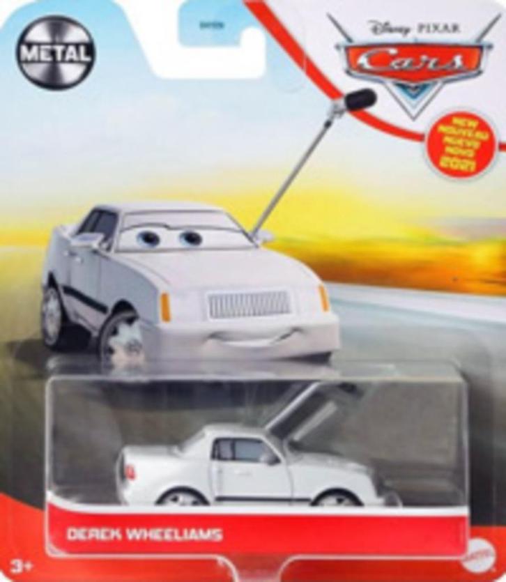 Cars Disney Pixar Derek Wheeliams, Kinderen en Baby's, Speelgoed |Speelgoedvoertuigen, Nieuw, Ophalen of Verzenden