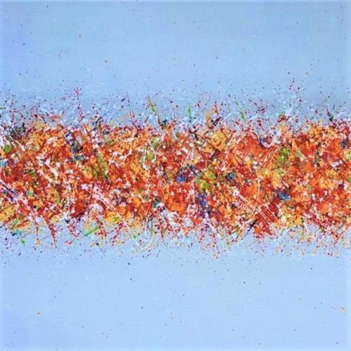 MODERNE UNIEKE SCHILDERIJEN VERSTEGEN, Antiek en Kunst, Kunst | Schilderijen | Modern, Ophalen