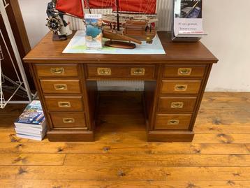LIT + BUREAU "BATEAU", Huis en Inrichting, Ophalen, Gebruikt, Eenpersoons, Marin