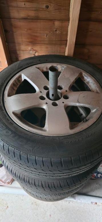 Mercedes velgen  5x112 met banden orginele velgen 150euro beschikbaar voor biedingen