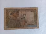 Bankbiljet, Frankrijk, 10 Francs 1943, Postzegels en Munten, Ophalen of Verzenden, Frankrijk, Los biljet