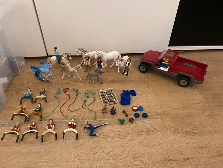 Figurine Schleich - Accessoires chevaux, Kinderen en Baby's, Speelgoed | Actiefiguren, Zo goed als nieuw, Ophalen of Verzenden