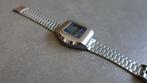 casiotron casio vintage 1976, Handtassen en Accessoires, Horloges | Heren, Gebruikt, Staal, Polshorloge, Ophalen of Verzenden