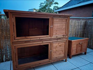 Splinter nieuwe hokken niks aan ! Groot hk 150€ kl hok50€ beschikbaar voor biedingen