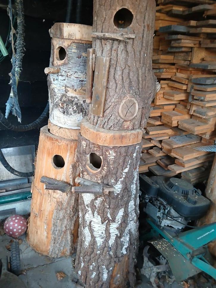 Nest blok boomstam broeden parkieten, Dieren en Toebehoren, Vogels | Parkieten en Papegaaien