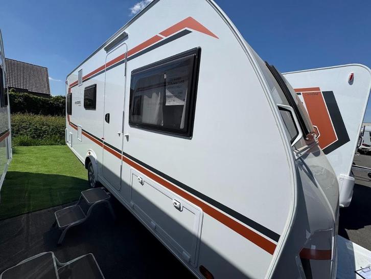 Weinsberg CaraOne 550 QDK Hot met mover, Caravans en Kamperen, Caravans, Bedrijf, tot en met 6, 1000 - 1250 kg, Treinzit, Knaus