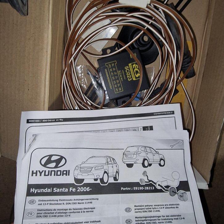 Trekhaak kabelset 13 polig E91902B213 nieuw Hyundai Santa fe, Auto-onderdelen, Elektronica en Kabels, Nieuw, Ophalen of Verzenden