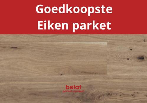 BELAT parket | Parketvloeren vanaf € 4.95 /m², Bricolage & Construction, Planches & Dalles, Neuf, Parquet, Bois, 150 cm ou plus