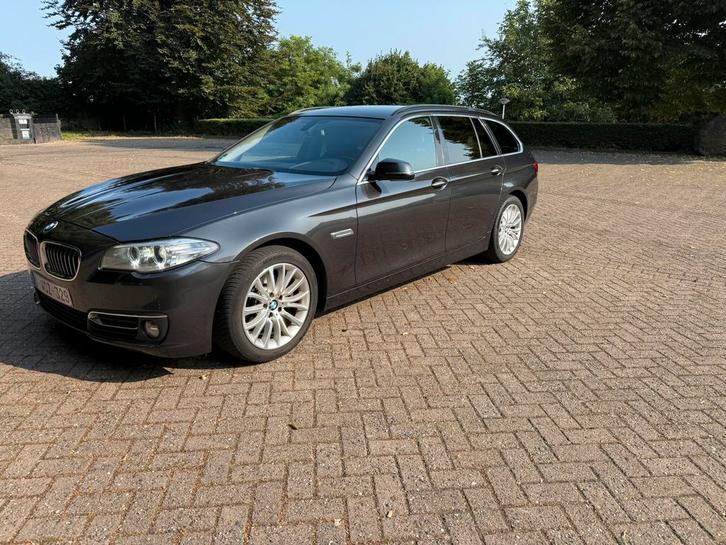 BMW 520d F11 automaat 190pk Euro6b, Auto's, BMW, Particulier, 5 Reeks, Achteruitrijcamera, Airbags, Airconditioning, Alarm, Bluetooth