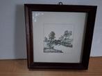 schilderij herfst, Antiek en Kunst, Kunst | Schilderijen | Klassiek, Ophalen of Verzenden