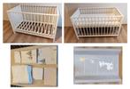 Babybed + allerlei toebehoren, Kinderen en Baby's, Babywiegjes en Ledikanten, Ophalen, Zo goed als nieuw