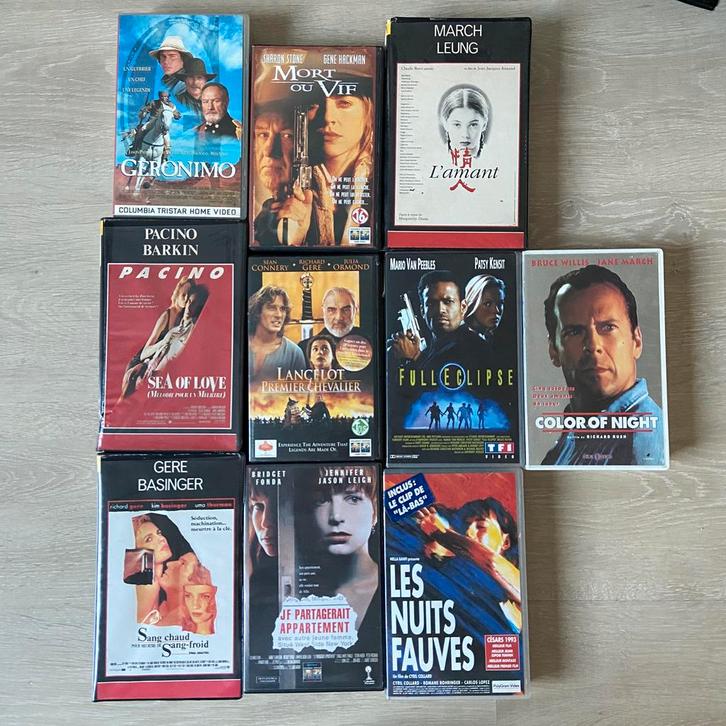 Grande collection de films VHS, plus de 250, CD & DVD, VHS | Film, Utilisé, Horreur, Envoi