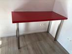 Rode bureau tafel, Ophalen, Zo goed als nieuw, Bureau