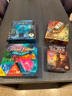 Diverse spelletjes: Mysterium, Unlock, verboden eiland, Hobby en Vrije tijd, Gezelschapsspellen | Kaartspellen, Ophalen, Zo goed als nieuw