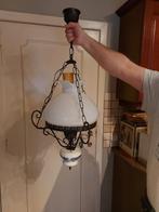 Luster met delfs groot 20 euro, Ophalen