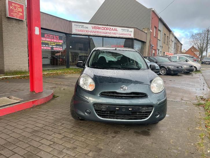 Nissan Micra met 123.000 KM 1,2 Benzine. 59KW. EURO 5., Auto's, Nissan, Bedrijf, Te koop, Micra, ABS, Airbags, Airconditioning