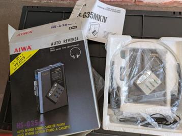 Lecteur de voiture Walkman Aiwa HS-G35 MK IV Vintage, Enlèvement, Walkman ou Baladeur