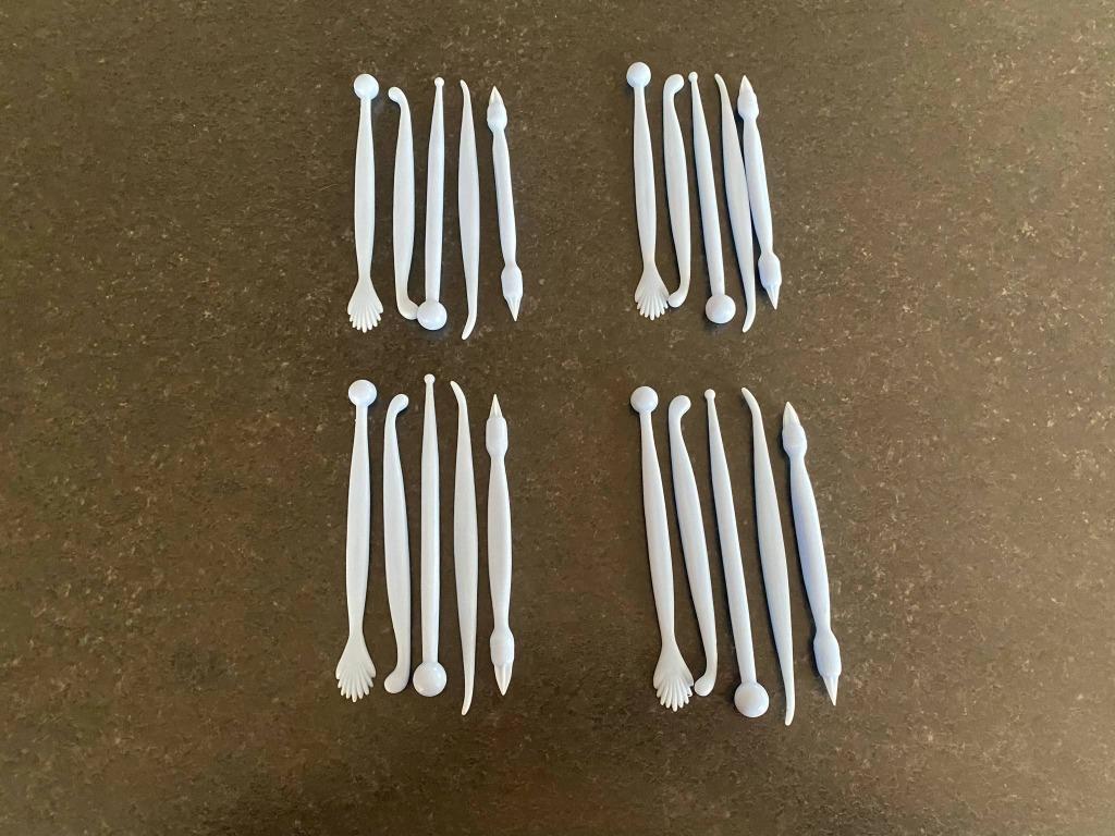 Städter modeling tools -  5 delige basisset - 4 stuks, Hobby en Vrije tijd, Taarten en Cupcakes maken, Zo goed als nieuw, Overige typen