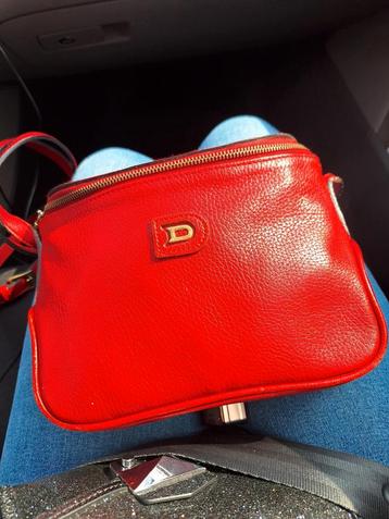 Mooie Delvaux, Handtassen en Accessoires, Ophalen of Verzenden, Gebruikt, Rood, Overige merken