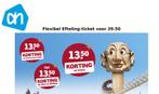 Efteling AH flexi-tickets t/m 9 november 2025, Twee personen, Ticket of Toegangskaart