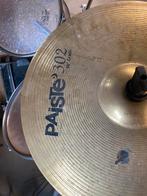 Paiste 302 crash 16 inch, Muziek en Instrumenten, Drumstellen en Slagwerk, Ophalen, Gebruikt